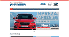 Desktop Screenshot of ford.aiginger.at