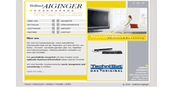 Desktop Screenshot of aiginger.co.at